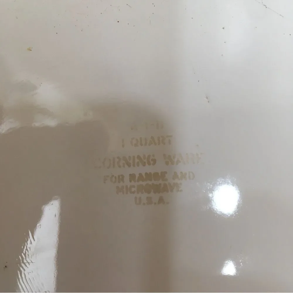 TWO‎ CORNING WARE SPICE OF LIFE BAKING DISHES WITH LIDS